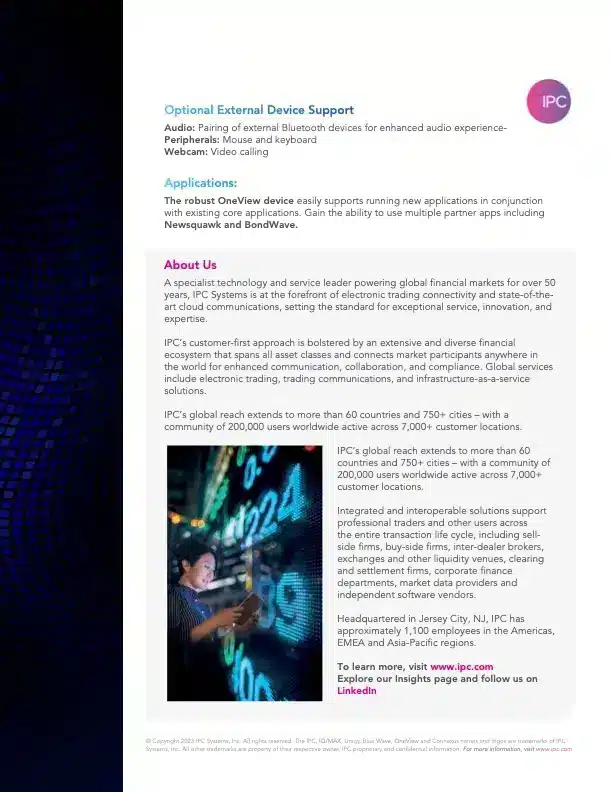 OneView brochure page 3